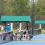 Our tennis center is home to 14 lighted hard surface tennis courts as well as pickle ball courts and serves as host to several tennis tournament each year.
