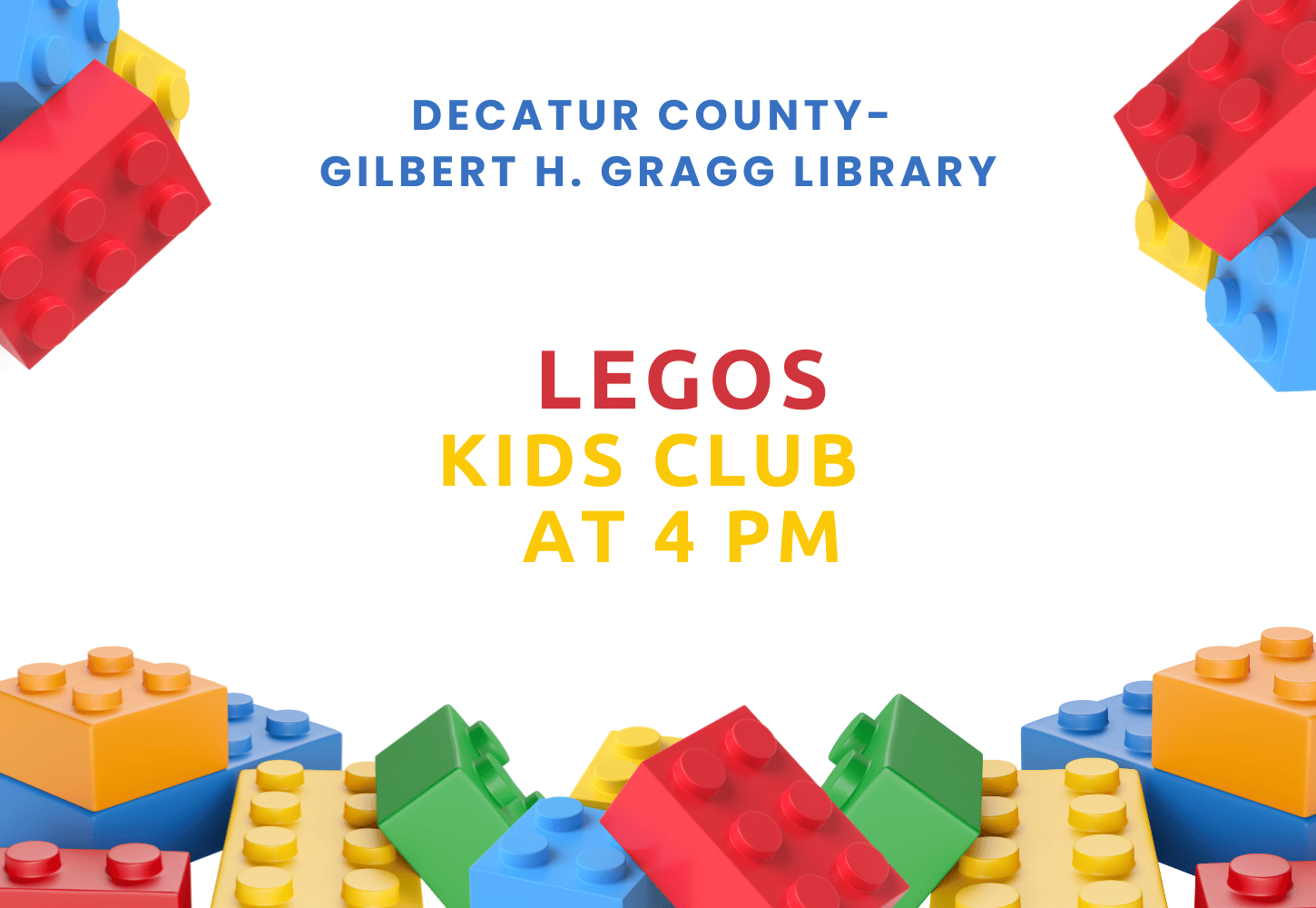 Kids Club Legos Event Photo